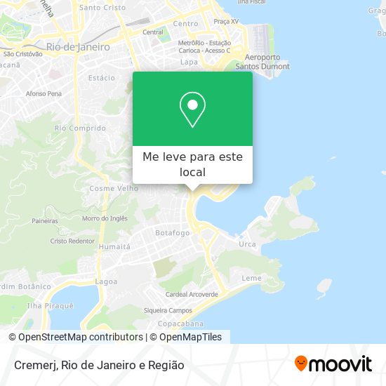 Cremerj mapa