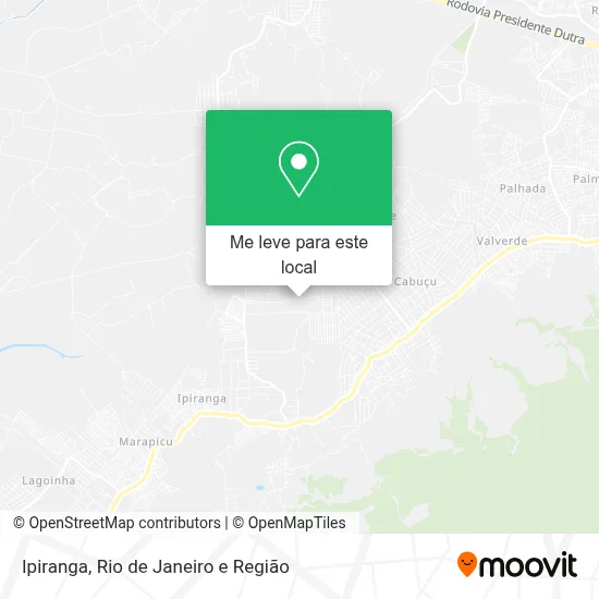 Ipiranga mapa