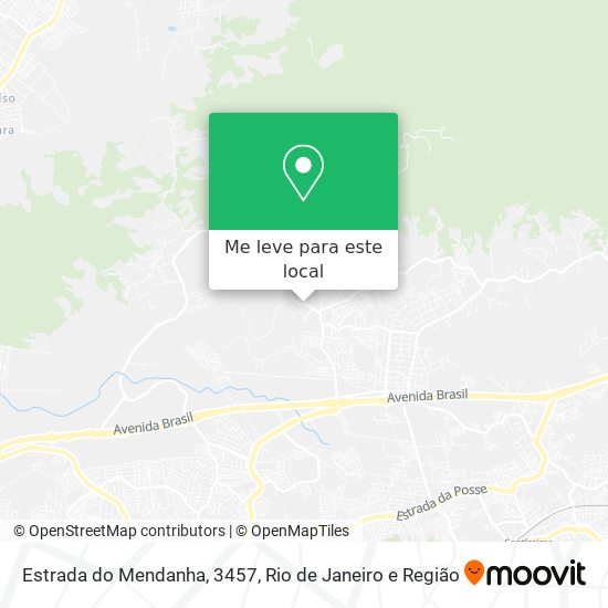 Estrada do Mendanha, 3457 mapa