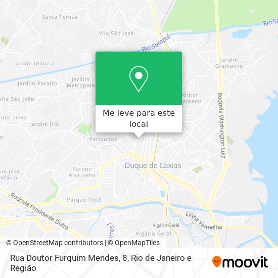 Rua Doutor Furquim Mendes, 8 mapa