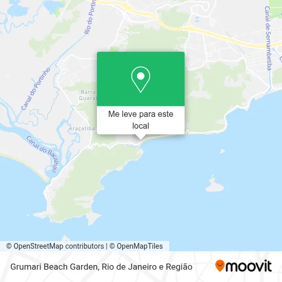 Grumari Beach Garden mapa