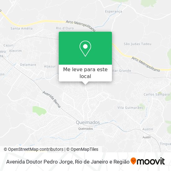 Avenida Doutor Pedro Jorge mapa