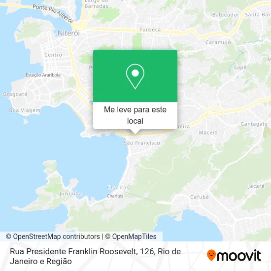 Rua Presidente Franklin Roosevelt, 126 mapa