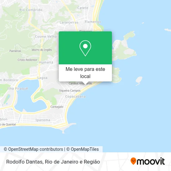 Rodolfo Dantas mapa