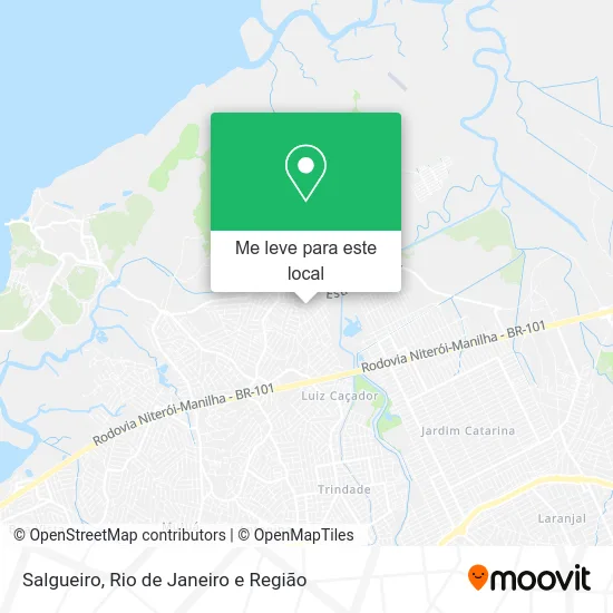 Salgueiro mapa