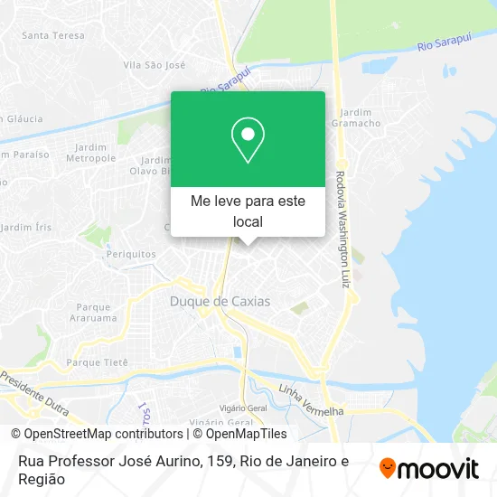 Rua Professor José Aurino, 159 mapa
