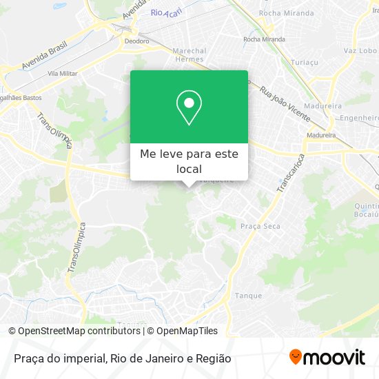 Praça do imperial mapa