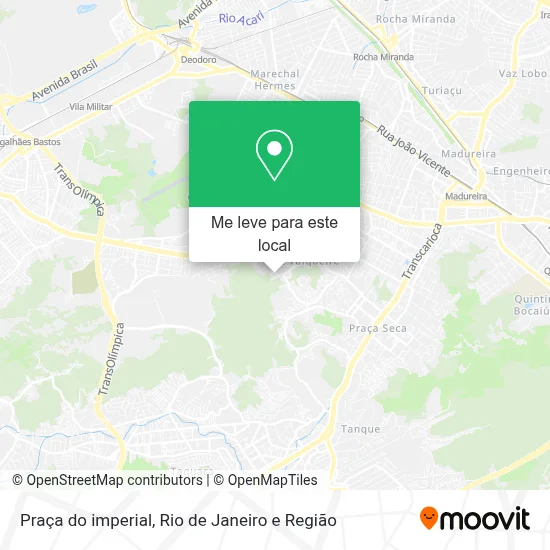 Praça do imperial mapa