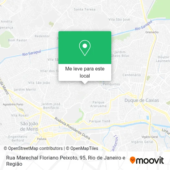 Rua Marechal Floriano Peixoto, 95 mapa