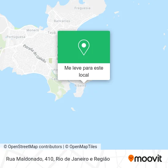 Rua Maldonado, 410 mapa
