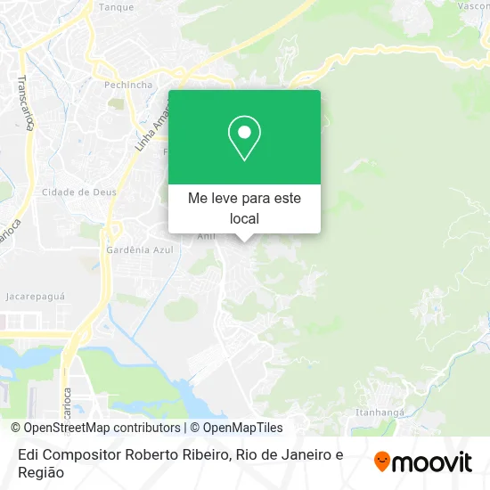 Edi Compositor Roberto Ribeiro mapa