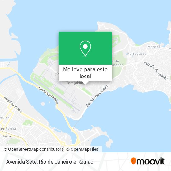 Avenida Sete mapa