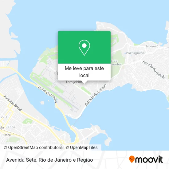 Avenida Sete mapa