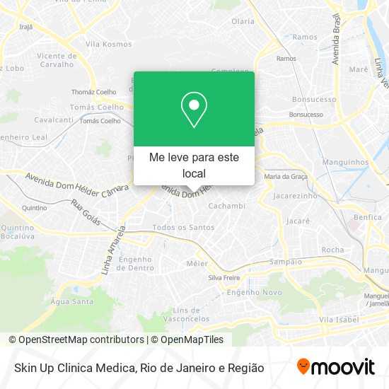 Skin Up Clinica Medica mapa