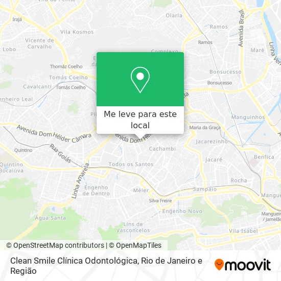 Clean Smile Clínica Odontológica mapa