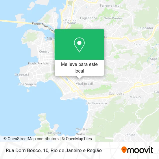Rua Dom Bosco, 10 mapa