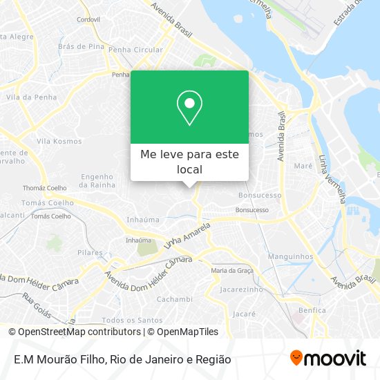 E.M Mourão Filho mapa
