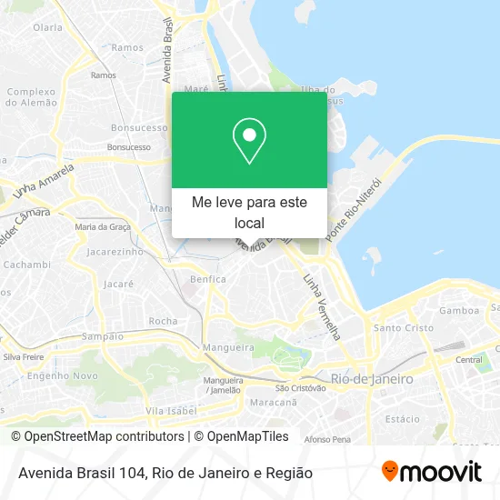 Avenida Brasil 104 mapa