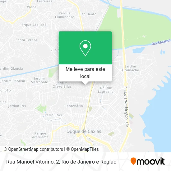 Rua Manoel Vitorino, 2 mapa