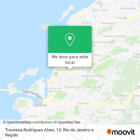 Travessa Rodrigues Alves, 10 mapa