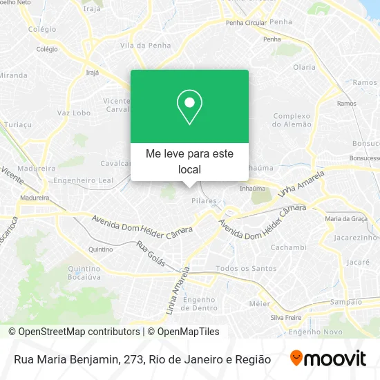 Rua Maria Benjamin, 273 mapa