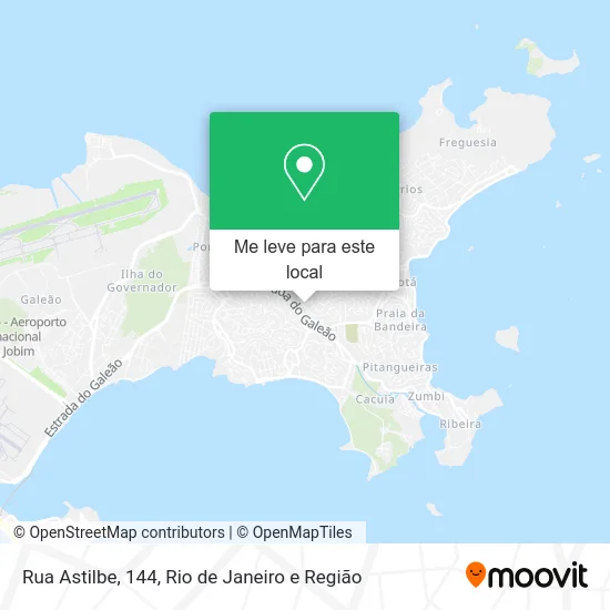 Rua Astilbe, 144 mapa