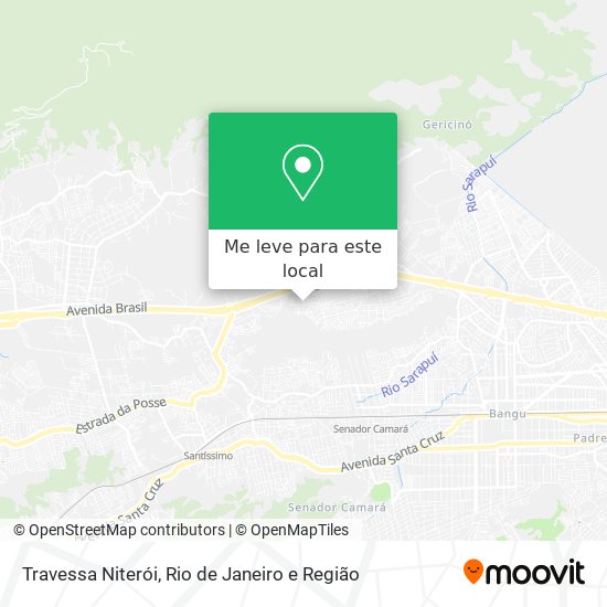 Travessa Niterói mapa