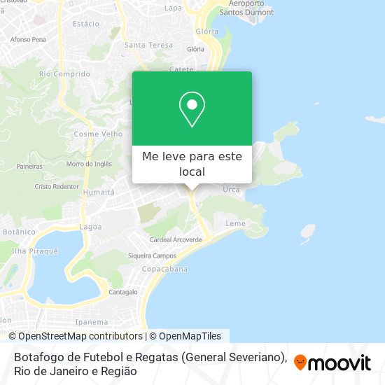 Botafogo de Futebol e Regatas (General Severiano) mapa