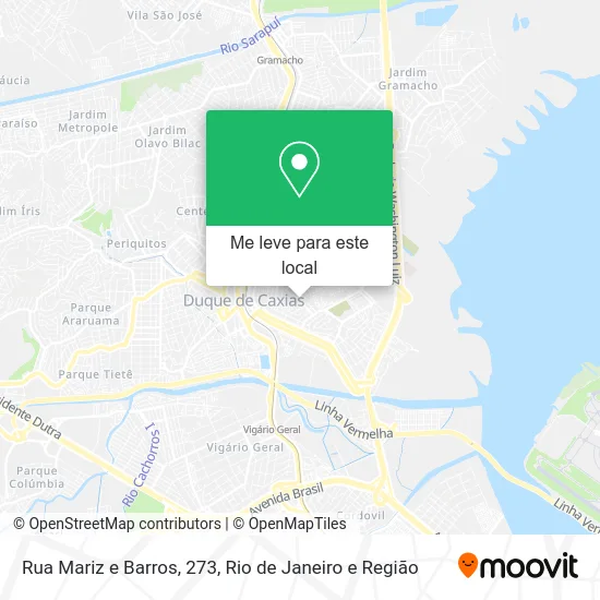 Rua Mariz e Barros, 273 mapa