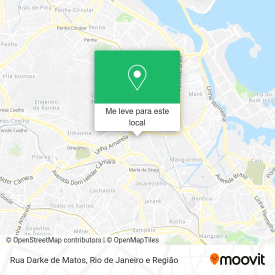 Rua Darke de Matos mapa