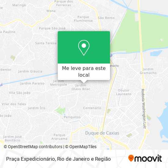 Praça Expedicionário mapa