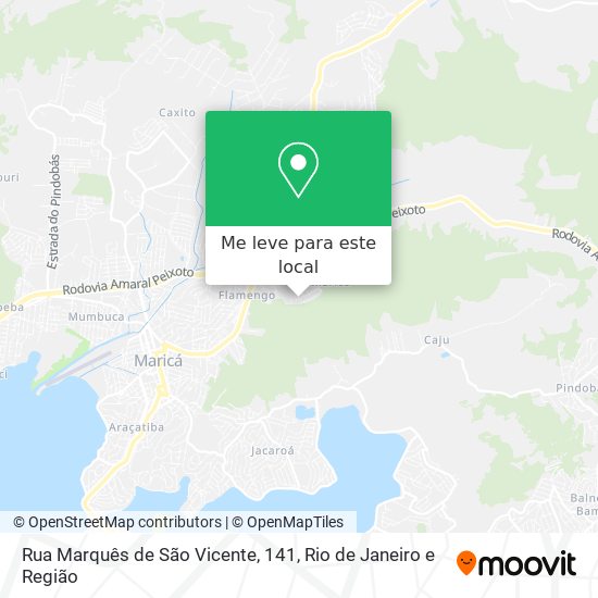 Rua Marquês de São Vicente, 141 mapa