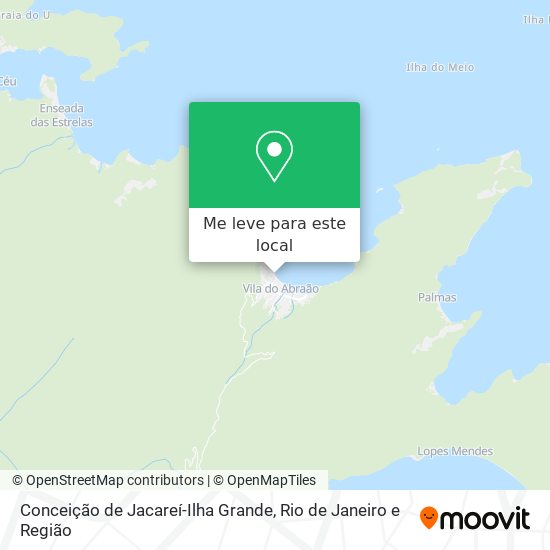 Conceição de Jacareí-Ilha Grande mapa