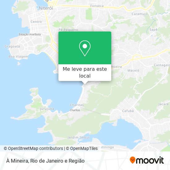 À Mineira mapa