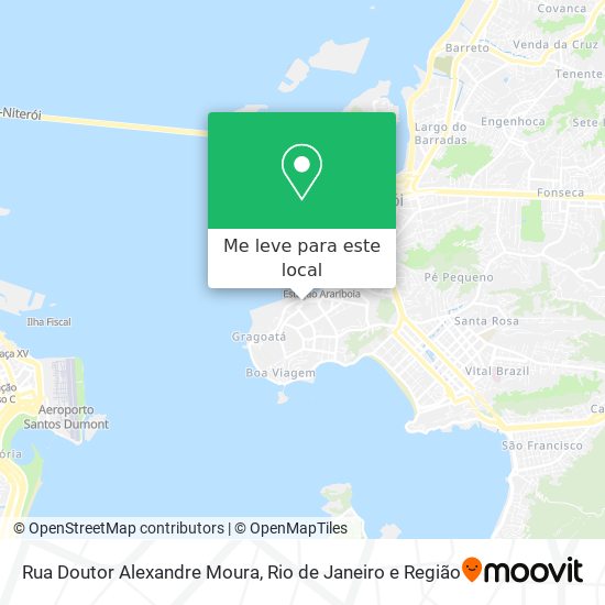 Rua Doutor Alexandre Moura mapa