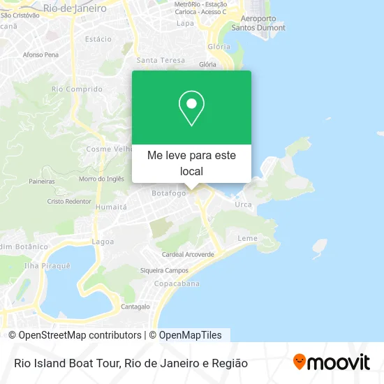 Rio Island Boat Tour mapa