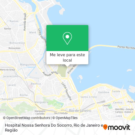 Hospital Nossa Senhora Do Socorro mapa