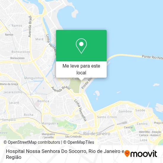 Hospital Nossa Senhora Do Socorro mapa