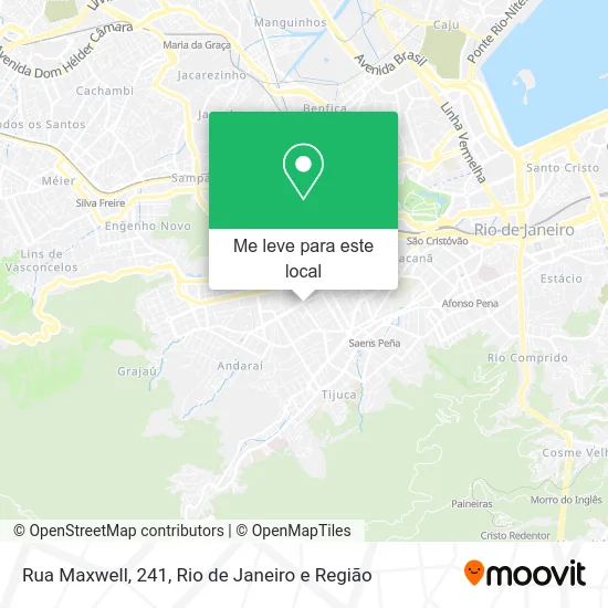 Rua Maxwell, 241 mapa