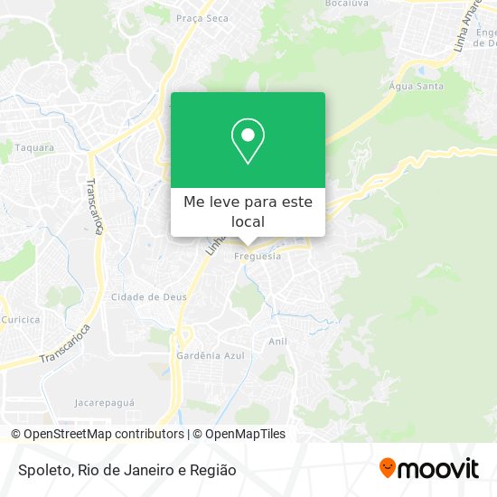 Spoleto mapa