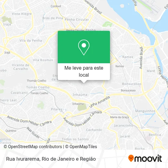 Rua Ivurarema mapa