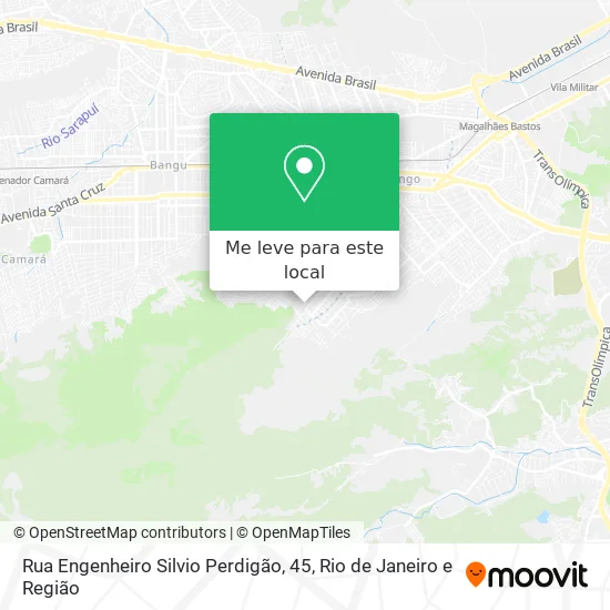 Rua Engenheiro Silvio Perdigão, 45 mapa