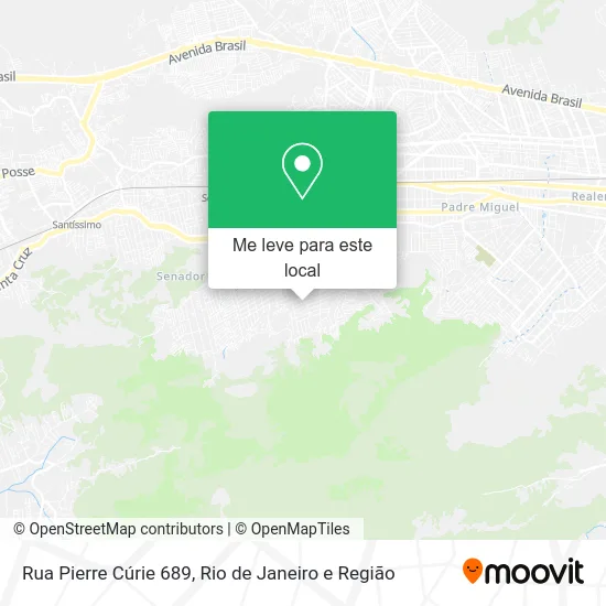 Rua Pierre Cúrie 689 mapa