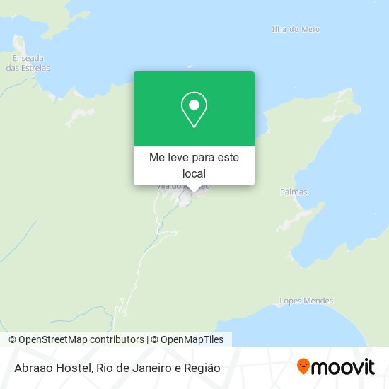 Abraao Hostel mapa