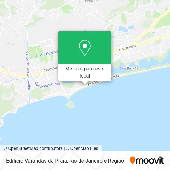 Edificio Varandas da Praia mapa