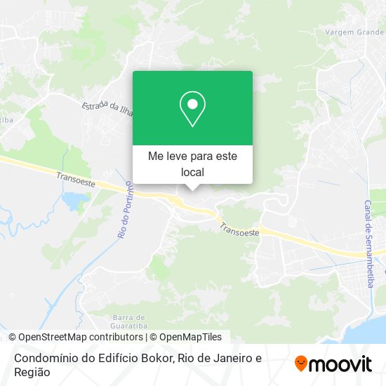 Condomínio do Edifício Bokor mapa