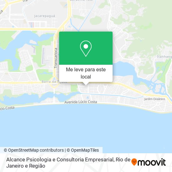 Alcance Psicologia e Consultoria Empresarial mapa