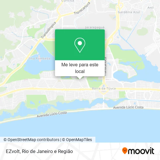 EZvolt mapa