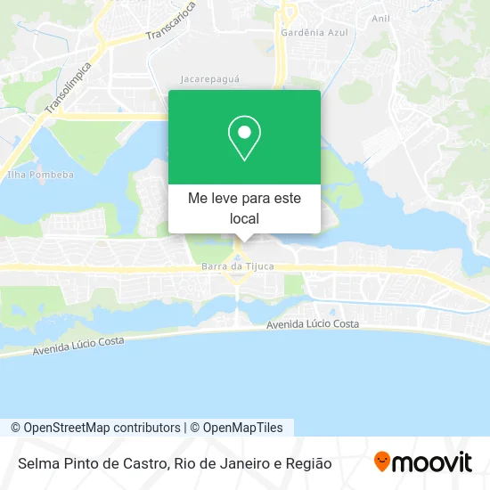 Selma Pinto de Castro mapa