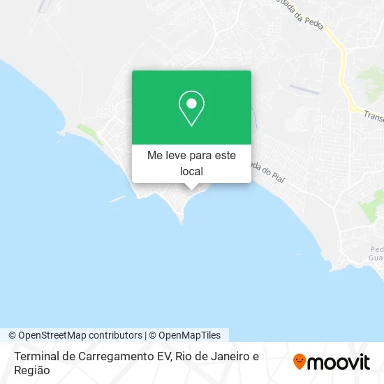 Terminal de Carregamento EV mapa